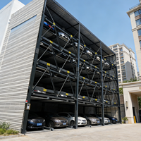 Sistem Parkir Mobil Komersial & Hunian Tipe Cantilever Mekanis Tabitha Multi-Lantai untuk SUV, Bersertifikasi CE