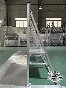 Barreras de protección plegables de aluminio para multitudes Barricada de concierto Barrera de control de multitudes para eventos - Product Image 3
