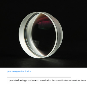 عدسات زجاجية بصرية مخصصة عالية الدقة أداء ممتاز لنقل الضوء مع عدسة متقاطعة موشور - Product Image 5