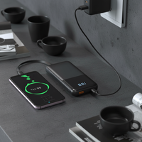 Nouvelle Batterie Externe Portable Sans Fil à Charge Rapide 2026, 50000mAh 20000mAh, Pack de Batteries au Lithium pour Gadgets Électroniques