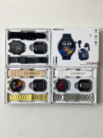 Montre connectée unisexe avec suivi d'activité, navigation GPS, écran tactile AMOLED, cadran personnalisable pour Android, design écouteurs