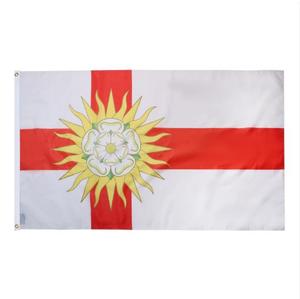 Bandera Personalizada de West Yorkshire para Exteriores, 3x5 pies, Impresión a una Cara, Bandera de Bienvenida para Jardín, Venta al Por Mayor - Product Image 1
