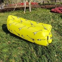 Accessoires de camping en gros, canapé gonflable d'extérieur, canapé-lit gonflable, sac de couchage pliable portable d'extérieur, tissu Oxford