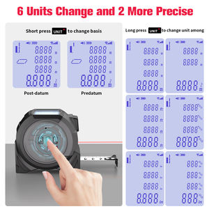 <span class=keywords><strong>Instrument</strong></span> de Mesure 3-en-1 Mètre Laser 40m/60m Mètre Ruban Télémètre Laser Numérique Manuel - Product Image 2