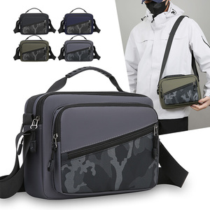 Bolso Bandolera Deportivo de Camuflaje para Hombre, Diseño Personalizado, Impermeable, Oxford, Mini, Portátil, con Múltiples Bolsillos, para Teléfono Móvil - Product Image 3