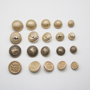 Sản xuất thời trang sang trọng nổi <span class=keywords><strong>Dome</strong></span> logo kim loại Snap may Shank nút cho quần áo - Product Image 3