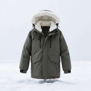 Veste en jean matelassée légère et pliable, camouflage d'automne, chasse, pêche, coupe-vent, chaude, 100% coton, réversible, écologique - Product Image 3