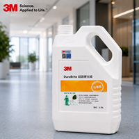 Cire pour sols durs 3M DuraBrite améliorée, finition brillante effet miroir, anti-rayures, pour usage commercial, cire pour sols à fort trafic