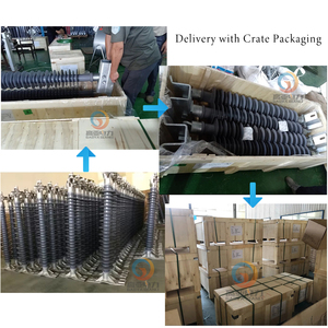 Polymer cách điện nhà sản xuất đường Ngang bài <span class=keywords><strong>Composite</strong></span> cách điện với nhà kho cao su Silicone kỵ nước - Product Image 4