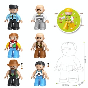 Precio al por mayor Niños Juguetes creativos Ladrillos <span class=keywords><strong>Mini</strong></span> Figuras Bloques de construcción - Product Image 5