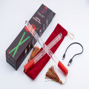 Varitas Dandiya Multicolores con Luces, Tecnología Avanzada, Borlas de Seda Elegantes y Diseño Confortable - Product Image 2