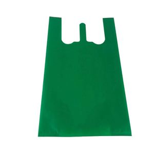 Bolsa de Compras Promocional Biodegradable y Económica, Bolsa de Tela Tipo Camiseta para Supermercado - Product Image 3