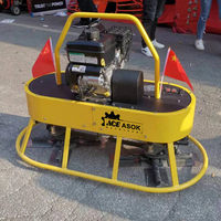 Machine à finir le béton, à essence, automatique, sans conducteur, autoportée, haute efficacité, truelle mécanique