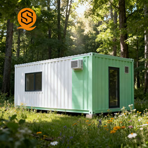 Shinestone ตู้คอนเทนเนอร์ใช้ในเชิงพาณิชย์กลางแจ้งคลังสินค้า20FT บ้านเคลื่อนที่ตู้คอนเทนเนอร์คาเฟ่บาร์ร้านอาหารฟาสต์ฟู้ด - Product Image 6