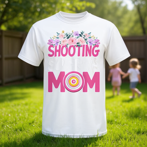 Camiseta para Mamá con Diseño Floral, Gráfico de Objetivo Rosa, Ropa Casual para Mujer - Product Image 3