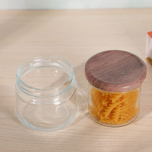 Clear Honey Sauce Jam Paquete de alimentos enlatados <span class=keywords><strong>Taper</strong></span> vacío 250ml 350ml Tarro de caviar de vidrio con tapa de rosca - Product Image 5