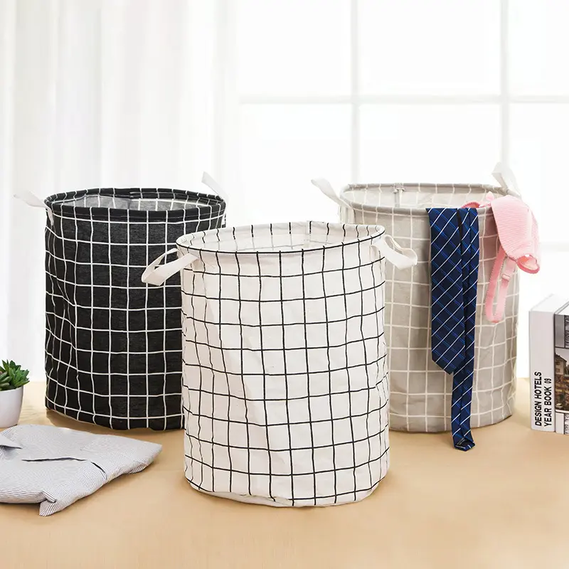 Foldable Clothes Washing Laundry Baskets Storage Boxes Bins Household Storage Basket
