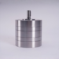 Arbre creux usiné CNC, Pièces d'arbre de joint de robot, Composants structurels de robot industriel