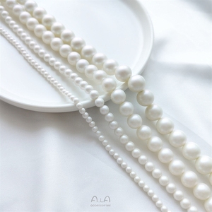 Perles de coton mates artificielles autrichiennes, accessoires faits à la main pour la création de bijoux, bracelets, colliers <span class=keywords><strong>et</strong></span> autres articles. - Product Image 2