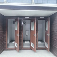 Taman, Perkemahan, Lapangan, Bangunan yang Sudah Ada, Toilet, Kamar Mandi Modular, Prefab, Mobile, Kecil, Portabel