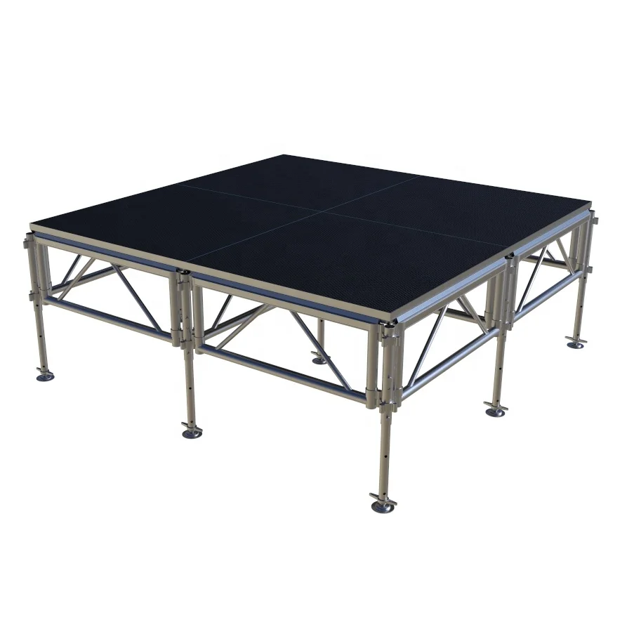 Outdoor Aluminiumlegering Lifting Event Podium Gecombineerd Mobiele Prestaties Tijdelijk Podium Te Koop