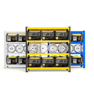 อุปกรณ์คลังสินค้าโลหะ ระบบชั้นวางเหล็ก ชั้นวางของอุตสาหกรรม ชั้นวางของสำหรับงานหนัก ชั้นวางของในโรงรถ - Product Image 3