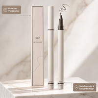 Crayon Eyeliner de Précision à Pointe Ultra Fine pour des Lignes Nettes et Éclatantes, Formule Longue Durée Anti-Bavures, Double Embout pour une Définition Parfaite