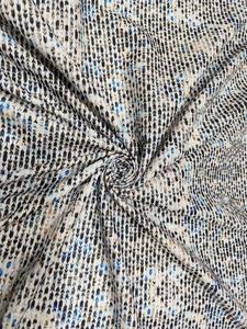 Tissu élégant en coton et soie tissé, léger, doux, lisse, respirant, séchage rapide, pour textile de maison, robe de mariée, couture DIY - Product Image 4