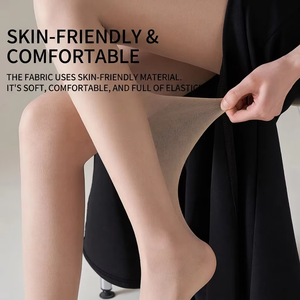 Collants ultra-fins transparents et sensuels en maille pour l'été, 40D, effet brillant, résistants aux déchirures, lingerie sexy - Product Image 4
