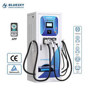Nouvelles stations de charge 120kw DC CCS EV chargeur de batterie de véhicule électrique avec tension d'entrée de puissance de sortie 100kw IP55 condition - Product Image 1