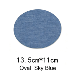 Patchs thermocollants en jean vendus à l'unité pour la réparation et la réparation de vêtements, patchs en tissu adhésifs multi-formes et multi-couleurs pour la réparation de jeans - Product Image 4