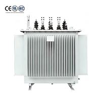 Transformateur de distribution d'énergie électrique immergé dans l'huile, fabriqué en usine OEM, 50kVA, 100kVA, 150kVA, 200kVA, 250kVA, 300kVA, 400kVA, 450kVA, 500kVA