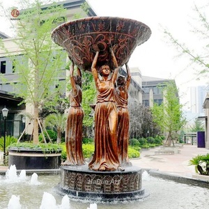 Ángel Escultura Exterior Bronce Fundido Bethesda Terraza y Fuente - Product Image 6