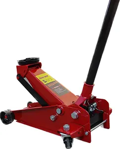 Garage Car Repair Floor Lifting 3 Ton Hydraulic Jacks 3ton Allied Hydraulic Floor Red Grey Jack