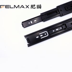 <span class=keywords><strong>Guide</strong></span> <span class=keywords><strong>per</strong></span> cassetti Felmax da 45 mm, silenziose, a estrazione totale, scorrevoli, <span class=keywords><strong>per</strong></span> armadi e mobili da ufficio - Product Image 2