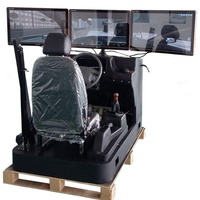 Simulateur de conduite automobile 3 DOF, simulateur d'entraînement à la conduite