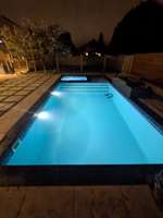 Éclairage LED pour piscine certifié ETL, sans niche, avec cordon de 50 pieds, 12W, 1,5 pouce, IP68, mini, remplacement Pentair Globrite Bubbler