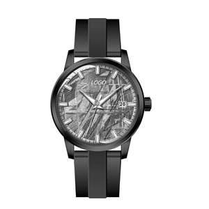 <span class=keywords><strong>Montre</strong></span> pour homme avec boîtier en acier inoxydable personnalisé, mouvement mécanique japonais NH35 authentique, aiguille lumineuse, verre saphir, 50 m - Product Image 3