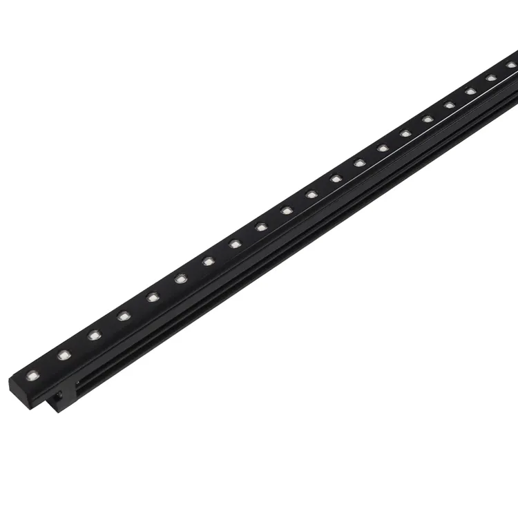 Betterway 12W Zwart Aluminium Behuizing Led Licht Bar 12V Dmx Lineaire Bar Aangepast Voor Night Bar, disco, Dj Booth