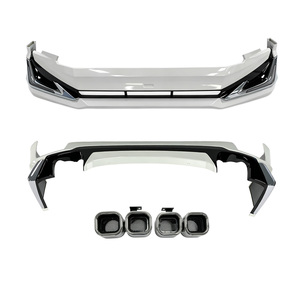 Kit de Carrocería Estilo Modellista de Lujo para <span class=keywords><strong>Toyota</strong></span> Land Cruiser <span class=keywords><strong>Prado</strong></span> FJ150 2018-<span class=keywords><strong>2023</strong></span>, Kit de Mejora de Parachoques Delantero y Trasero - Product Image 1
