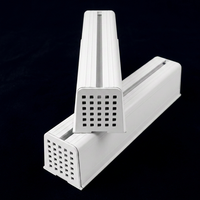 Support de fixation pour condenseur de climatiseur HVAC, amortisseur de chocs, support de climatiseur split extérieur en PVC pour sol