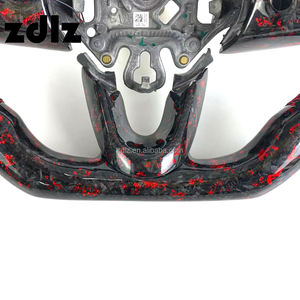 Volante <span class=keywords><strong>de</strong></span> fibra <span class=keywords><strong>de</strong></span> carbono en polvo rojo con pantalla LED personalizada para <span class=keywords><strong>Mini</strong></span> <span class=keywords><strong>Cooper</strong></span> Jcw F56 F55 F57 R56 R58 R57 R61 R59 - Product Image 6