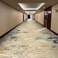 Moquette Axminster sur mesure de qualité supérieure pour couloirs, 80 % laine, 20 % nylon, idéale pour les chambres d'hôtel, les lieux publics, les halls d'accueil, les couloirs, les salons et les galeries.