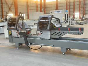 Sierra de Corte de Precisión de Doble Cabezal de 550 mm para el Procesamiento Industrial de Aluminio y PVC en Plantas de Fabricación de Puertas y Ventanas - Product Image 3