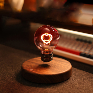 Corps en plastique de décoration d'anniversaire de table à lévitation magnétique Love Light Bulb Touch Control pour hôtels - Product Image 6