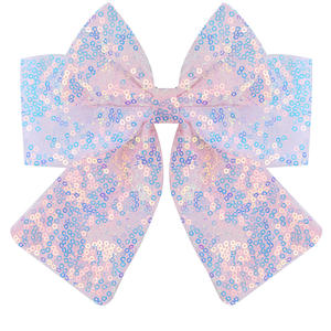 Gordon ริบบิ้นขนาดใหญ่ที่ผูกผมโบว์โบว์โบว์ริบบิ้นแวววาว<span class=keywords><strong>กิ๊บ</strong></span>ติดผมเด็กผู้หญิงอุปกรณ์เสริม<span class=keywords><strong>กิ๊บ</strong></span>โบว์ยังไม่มีคำวิจารณ์ - Product Image 4