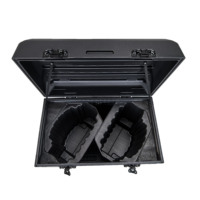 Estuche de luz con cabezal móvil de plástico personalizado barato y ligero para estuche de vuelo impermeable 280 Estuche de vuelo de plástico extraíble PE ABS