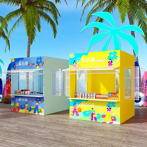 Tende per Eventi e Mercati, Stand Portatili e Pieghevoli per Attività Commerciali, Chioschi Mobili per Snack Bar - Product Image 3