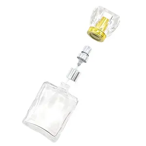 Fabrication de bouteilles de parfum de luxe avec logo personnalisé en gros