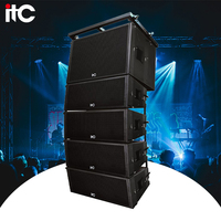 Système de sonorisation Line Array 500W 8 étanches 2 voies pour scène, durable et portable